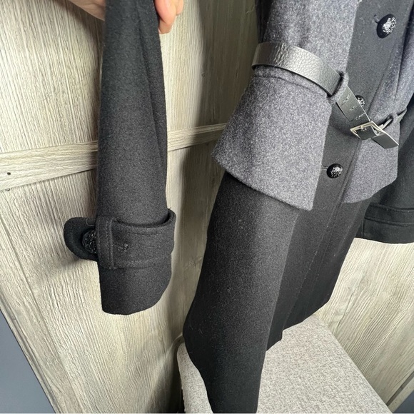 Victoria’s Secret Belted Wool Blend Pea Coat - Picture 7 of 7